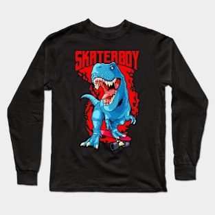 Dino Skater Long Sleeve T-Shirt